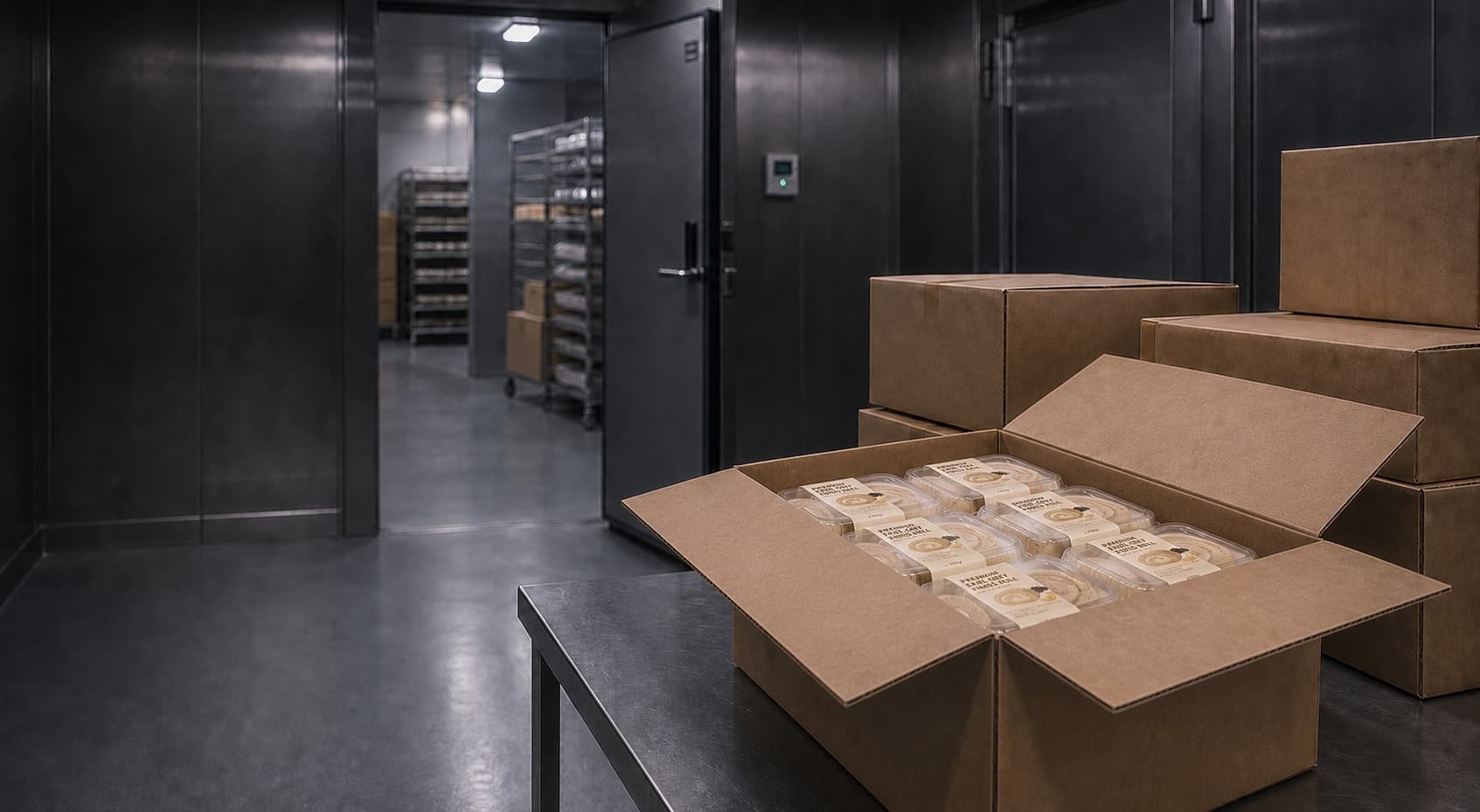 Built for frozen distribution. Simple to serve.